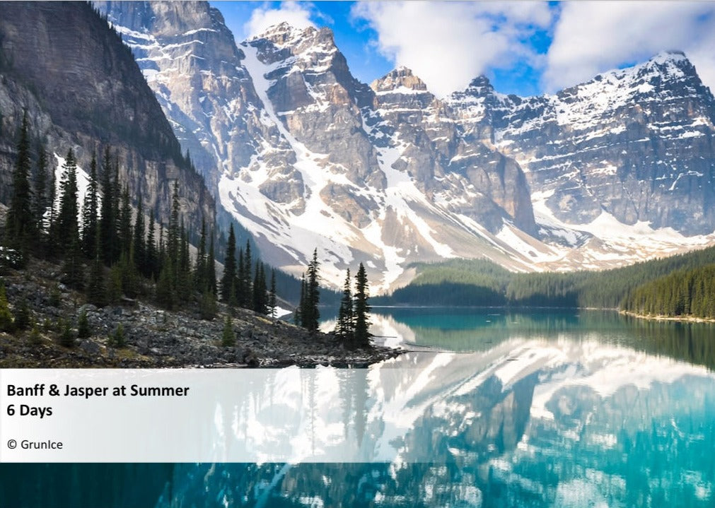 Canada - Banff & Jasper at Summer - 6 days (RU)