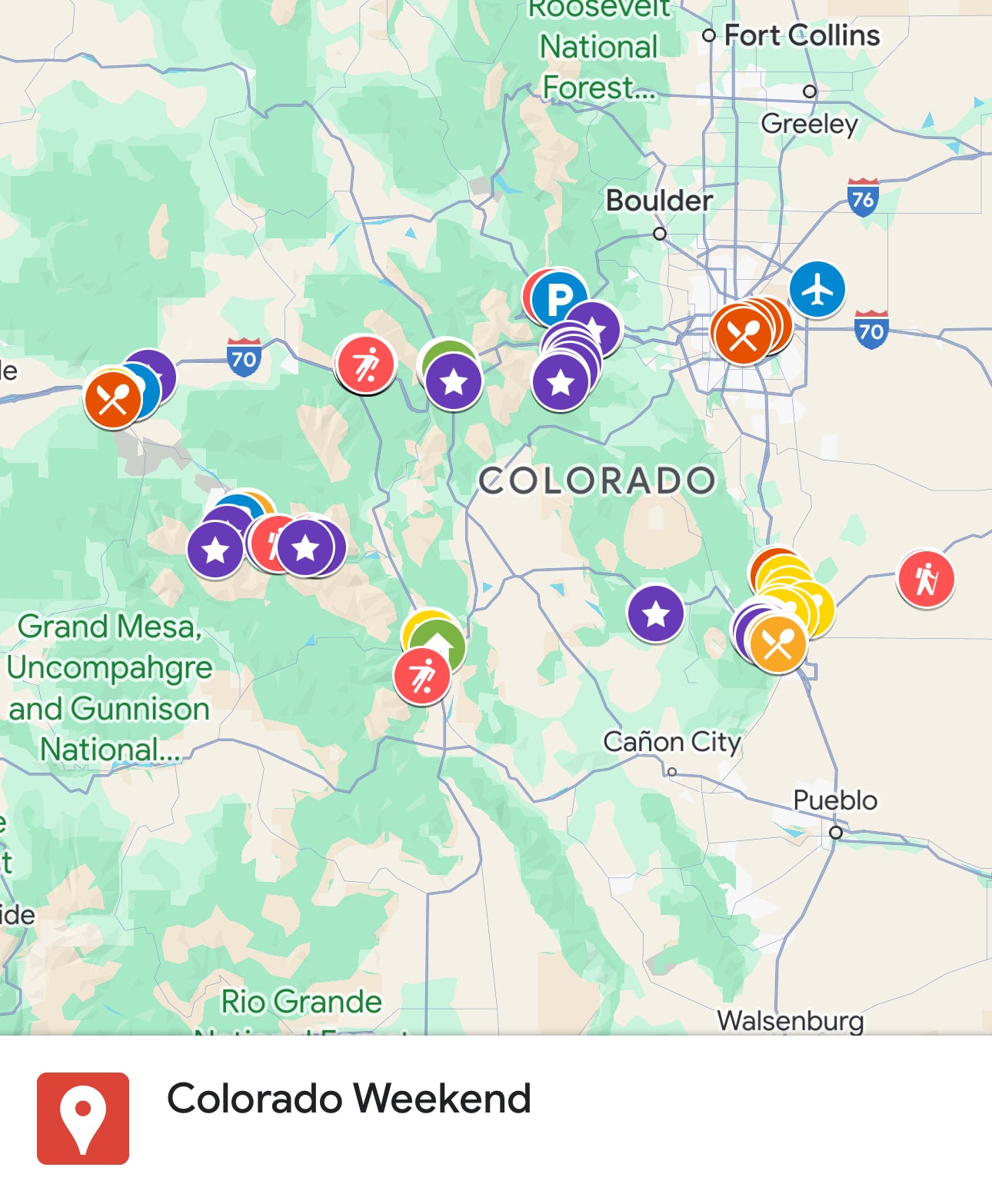 USA - Colorado weekend - 4 days (RU)