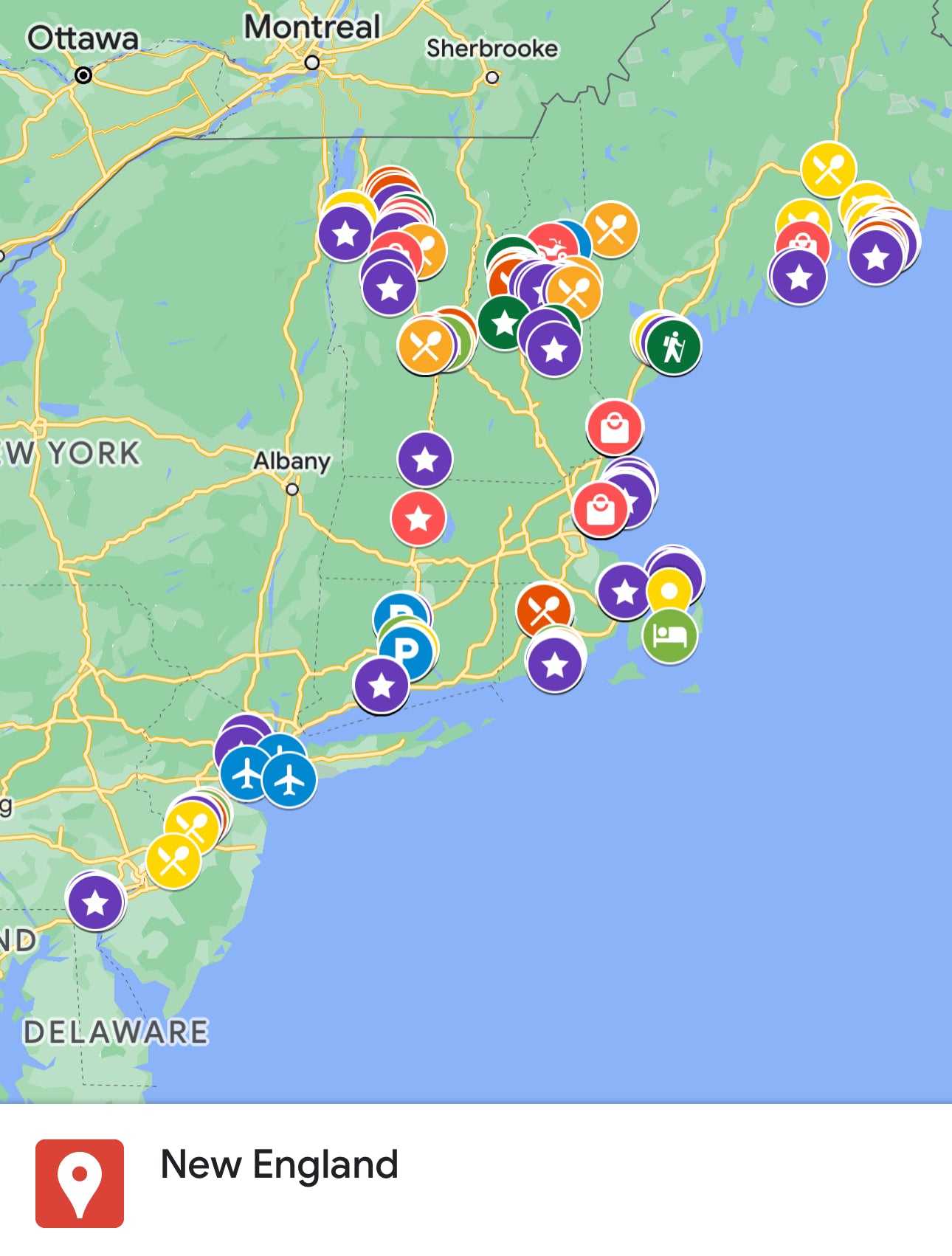 USA - New England - 13 days (RU)