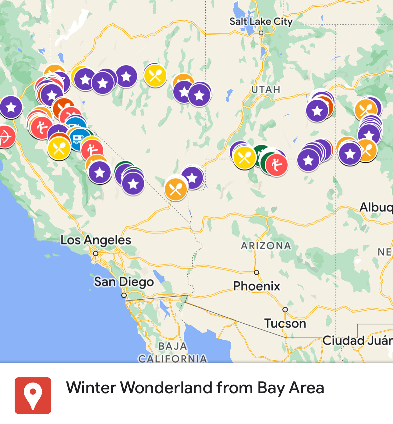 USA - Winter Wonderland from Bay Area - 14 days (RU)
